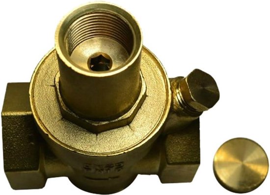 Caleffi Waterdrukregelaar 3/4 inch DN20 drukregelaar voor water met Caleffi Waterdrukregelaar 3/4 inch DN20 drukregelaar voor water met