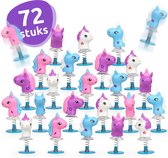 72 x Bouncing Unicorns | Mix kleuren