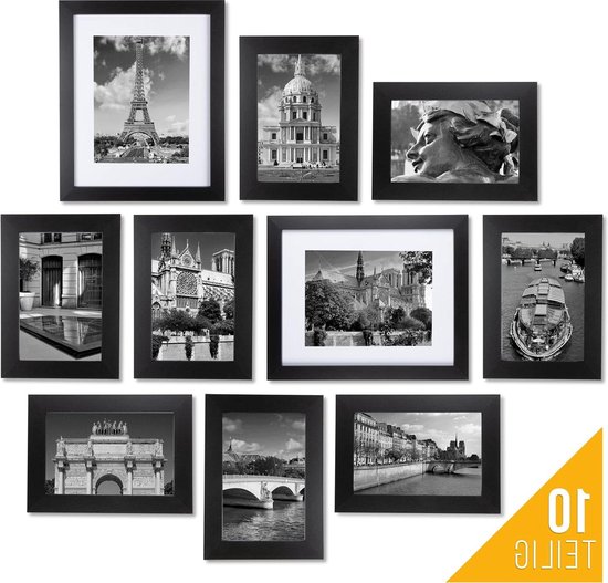 Giftgarden 5x7 fotolijsten voor wanddecoratie of tafelblad
