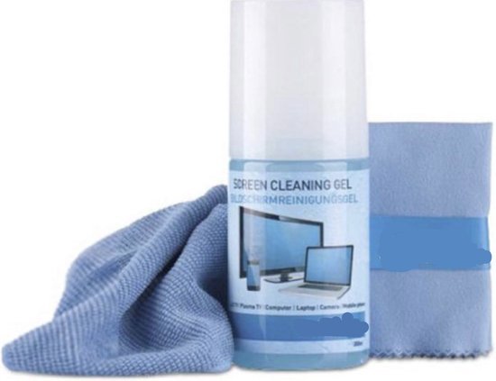 Foto: Schermreiniging set screen cleaner kit schoonmaakkit voor schermen 3 delig