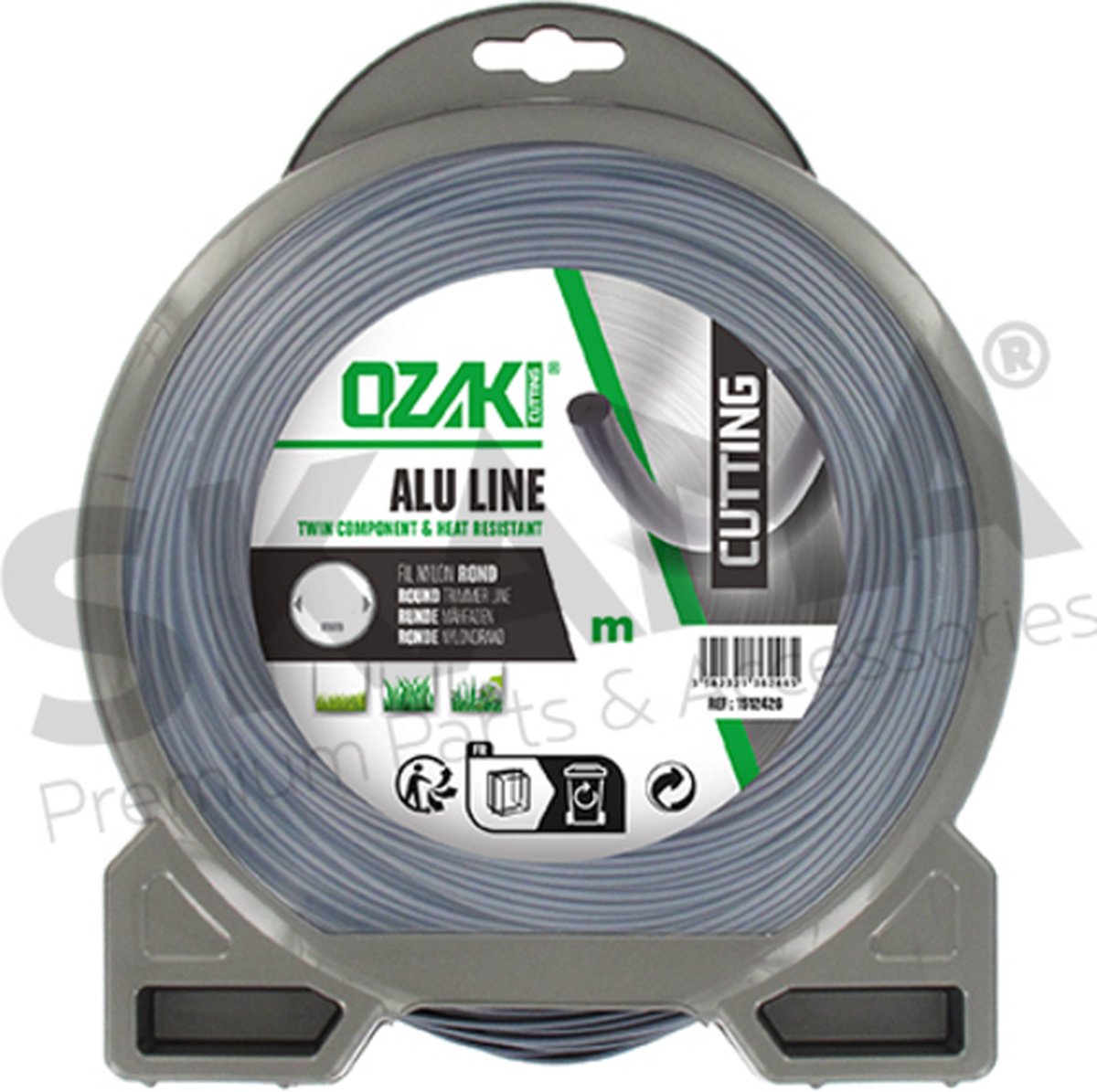 Blister ALU LINE nylondraad OZAKI - Lengte: 56 m, Ø: 3,00mm