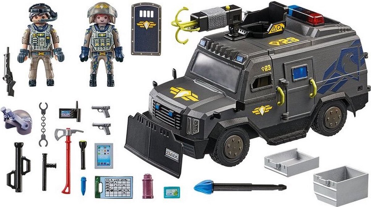 PLAYMOBIL City Action SE-terreinwagen - 71144 — afbeelding 12