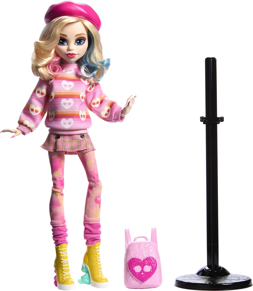 Monster High Wednesday Enid Sinclair - Modepop — afbeelding 2