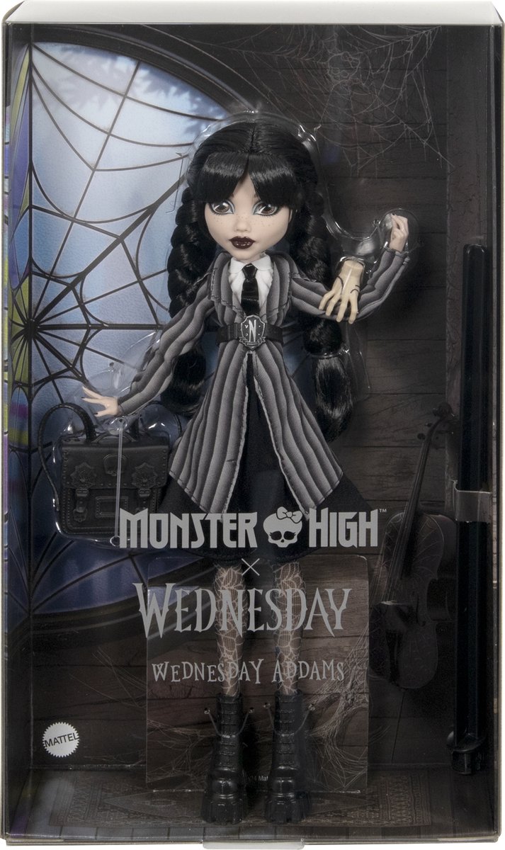 Monster High Wednesday Addams - Modepop | bol