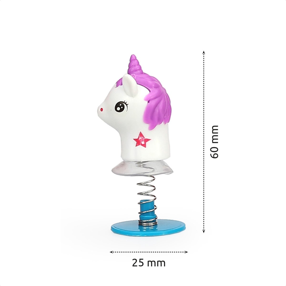 Isa's Friends® - Uitdeelcadeautjes Bouncing Unicorns - 24 stuks - Traktatie — afbeelding 5