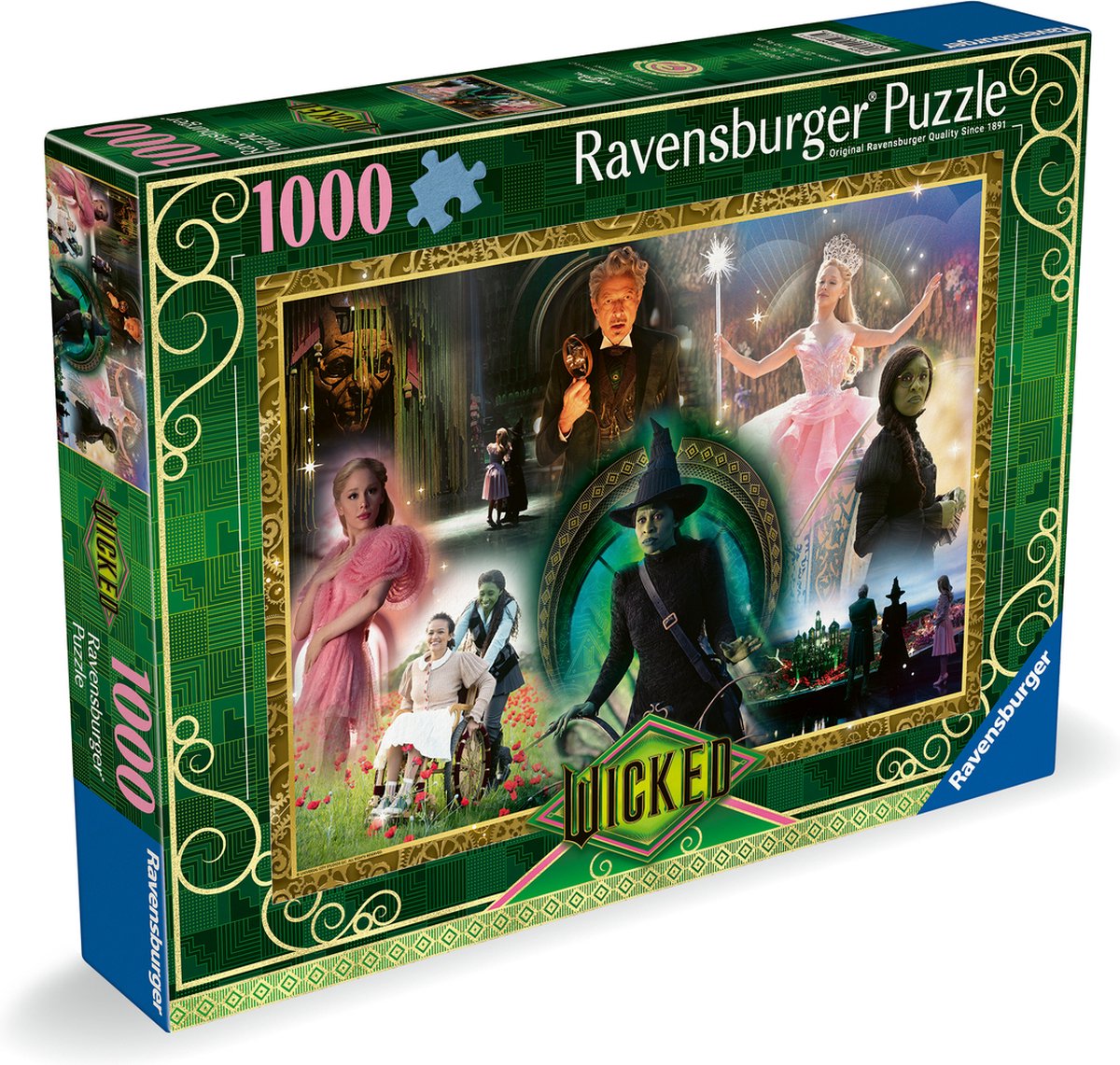 puzzel Wicked - Legpuzzel - 1000 stukjes de Ravensburger, édition Multicolore – boîte