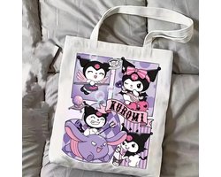 Schattige Cartoon Handtas - Gymtas en Opbergtas voor Kinderen - Veelzijdige Draagtasje voor School en Bijles - Stijlvolle en Functionele Tas met Ruime Opbergmogelijkheden - Perfect voor Dagelijks Gebruik, Sport, en Vrije Tijd