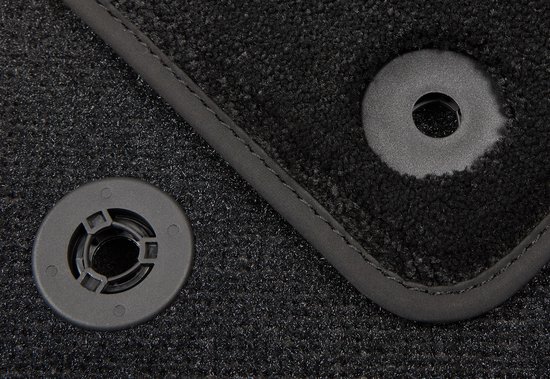 Fußmatten Für BMW 7er E65 Velours Premium Automatten MattenSet Schwarz 4tlg Original Qualitaet
