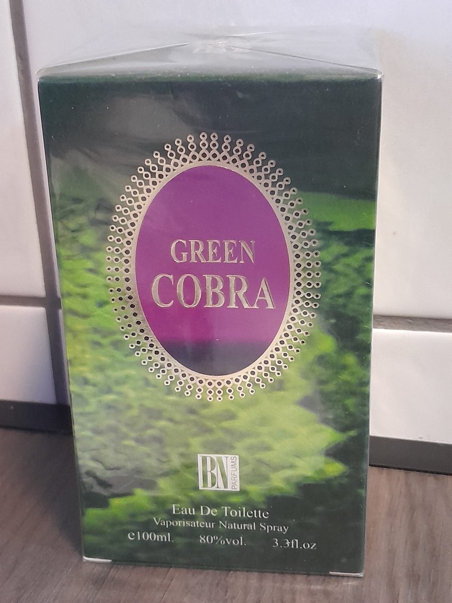 Goedkoopste BN Parfums Green Cobra eau de toilette unisex 100ml