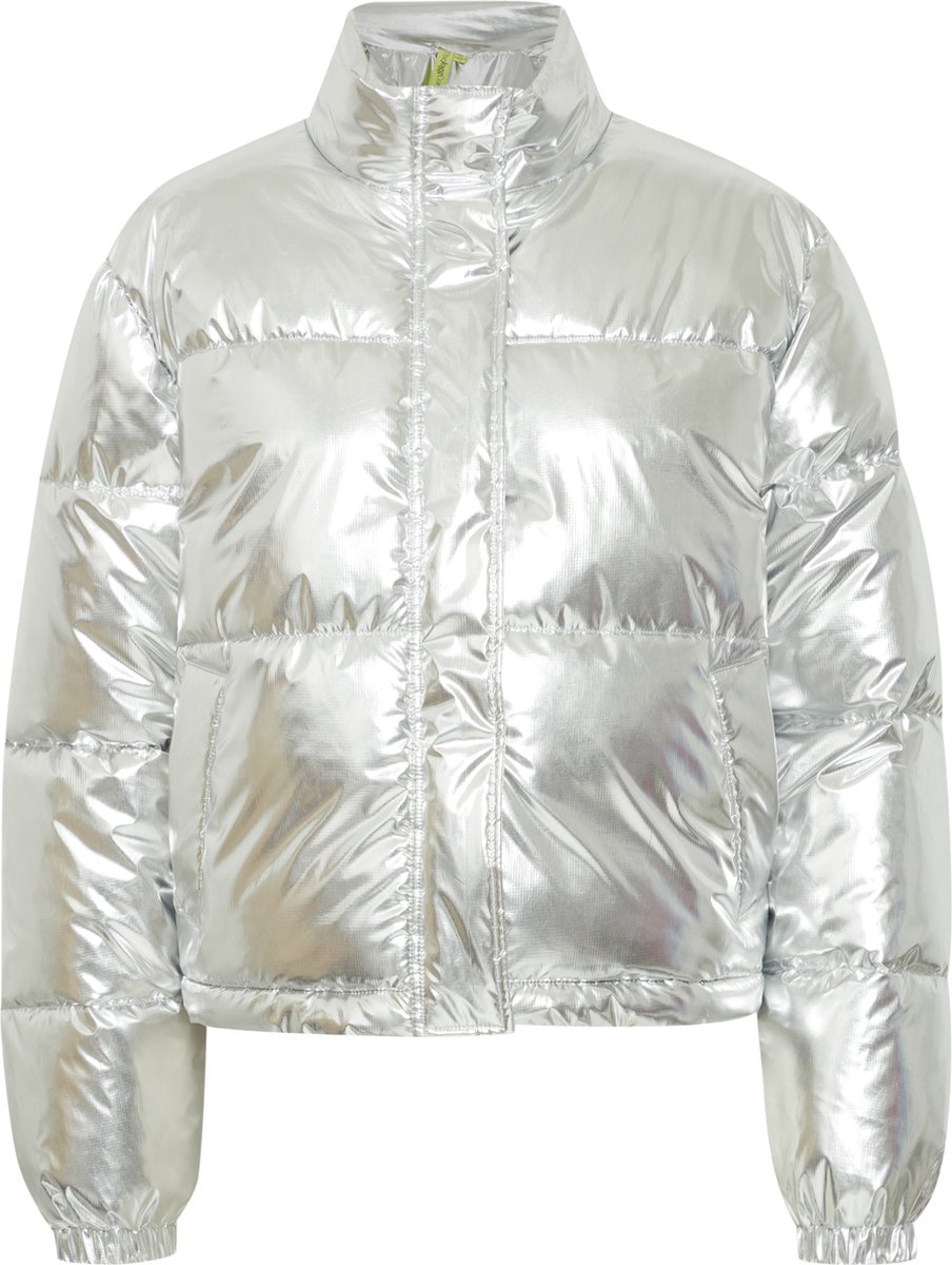 The Jogg Concept JCDAGNA METALLIC JACKET Dames Jas - Maat L