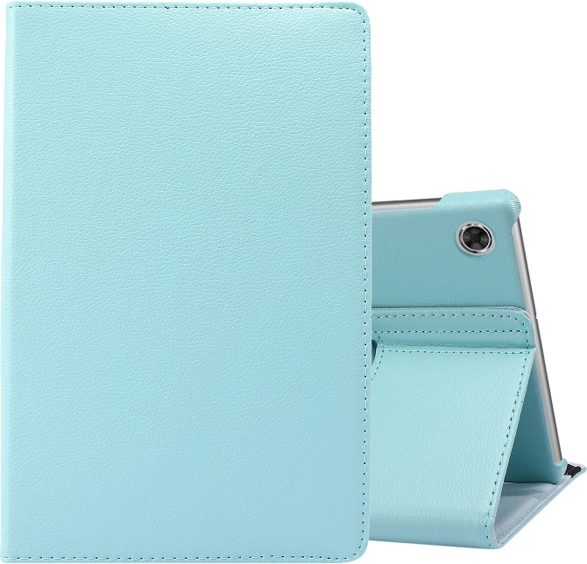 Hoesje geschikt voor Apple iPad 10.5 2019 inch 360° Draaibare Wallet case /flipcase stand/ hardcover achterzijde/ kleur Lichtblauw