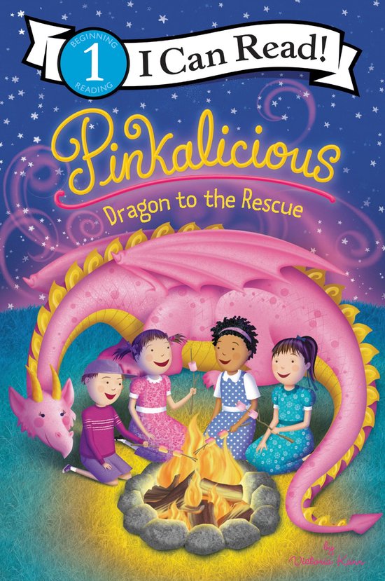I Can Read 1 - Pinkalicious: Dragon to the Rescue - cover