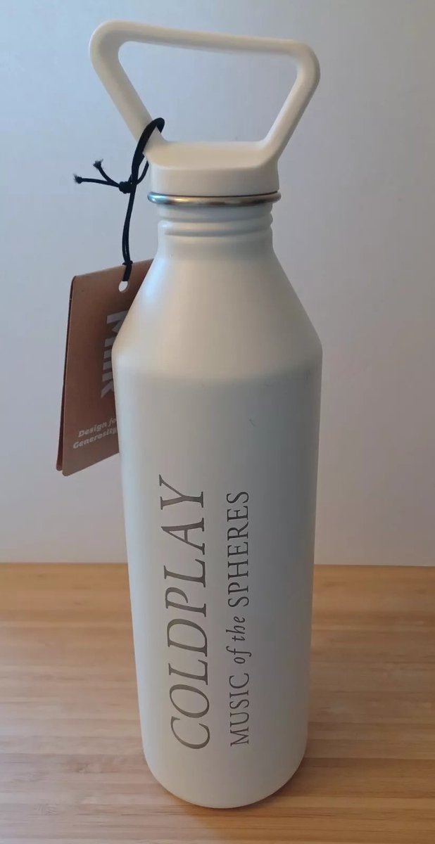 Coldplay Music of the Spheres Water Bottle / Promo Limited Coldplay Music of the Spheres Water Bottle / Promo Limited