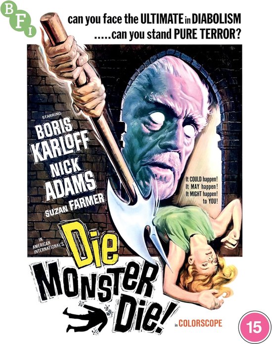 Die Monster Die! - blu-ray - Import