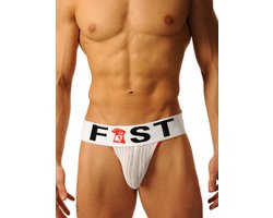 Fist Logo Jockstrap wit maat small