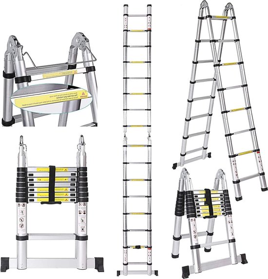 Uitschuifbare ladder 10,69 m - Multifunctioneel