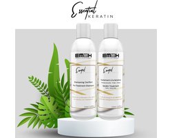 Essential Keratin Braziliaanse keratinebehandeling voor kroeshaar 2x150ml