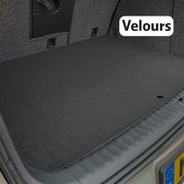 Tip-it Kofferbakmat Velours / Rubber Skoda Superb Stationwagen 2015 - 2019 - Perfecte pasvorm - Aan twee kanten te gebruiken