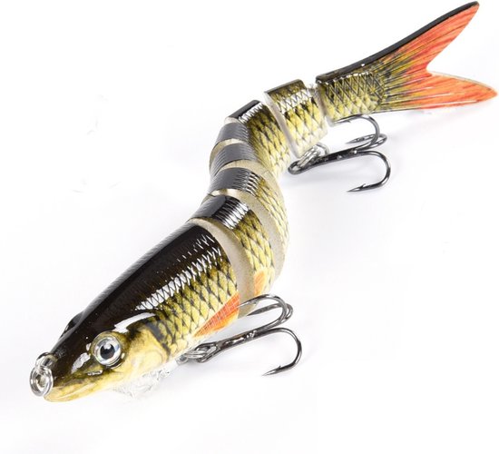 Bovista Fishing Gear - Étui de pêche - Tacklebox - Leurres - Accessoires de vêtements pour bébé de poisson - La pêche - Équipement - Poissons prédateurs - Carpe - Brochet - Zwart et Oranje