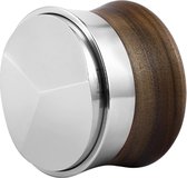 Scarlet espresso | Tamper Passion voor barista; met ergonomisch PVC- of edelhouten handvat naar keuze en nauwkeurige roestvrijstalen basis (51 mm