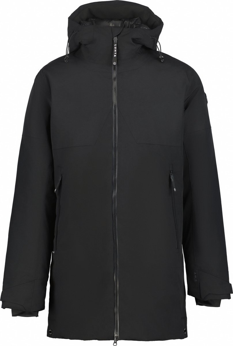 LUHTA KALLIO Heren Outdoorjas Zwart