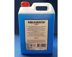 Koelvloeistof G11 (Longlife) 2,5Ltr. -40 graden