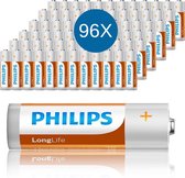 Philips Longlife Batterijen - AA - 96 stuks (6 Blisters a 16 st)