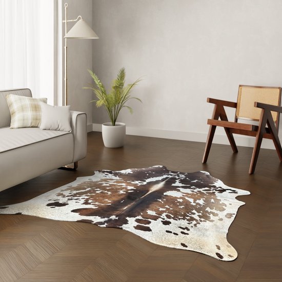 Lot 4 Tapis Gitans Lavables Motifs De Luxe – Marron/Beige, Antidérapants