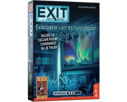 999 Games - EXIT - Evacuatie van de Noordpool - Breinbreker - Escape Room Spel
