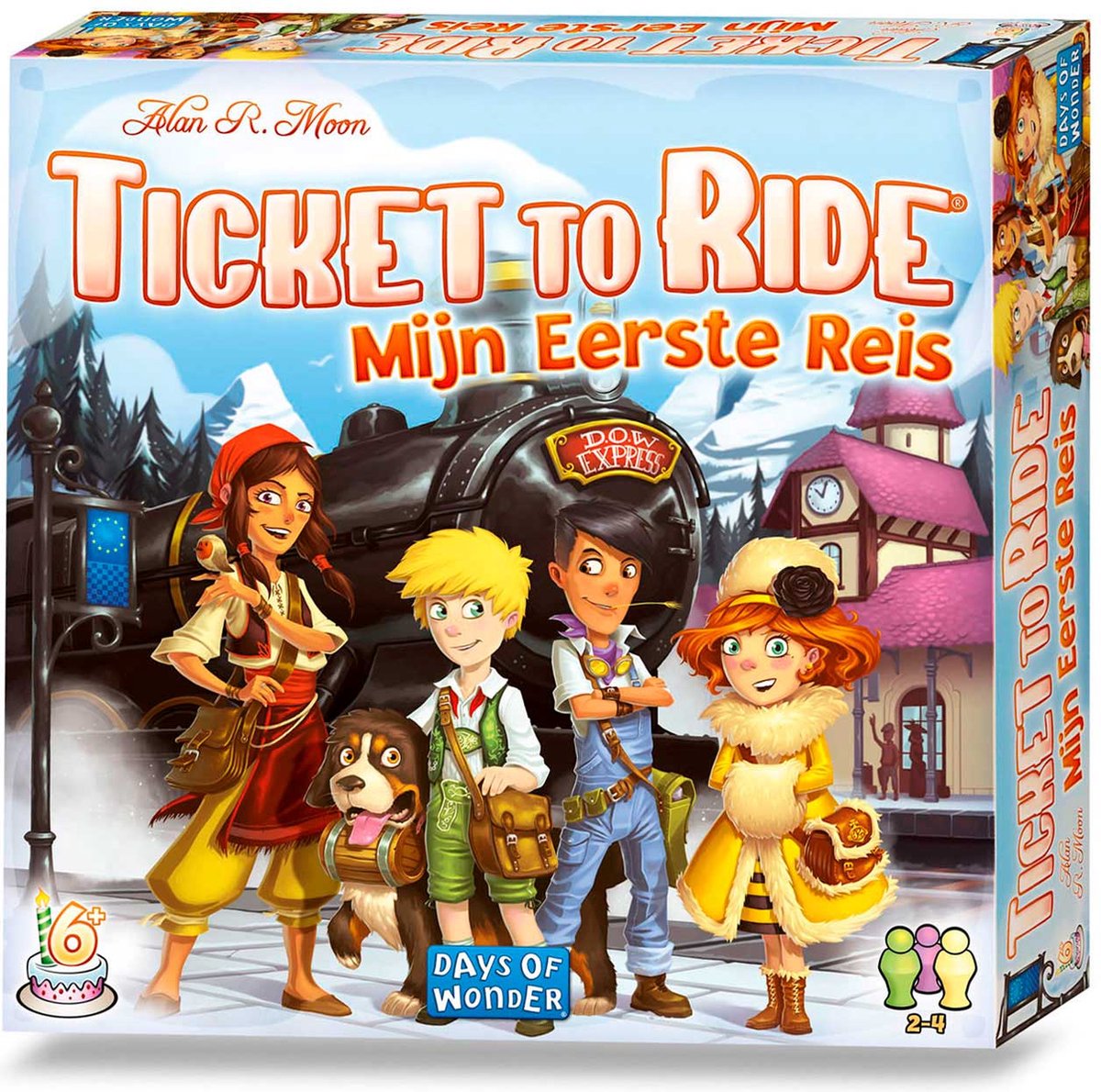 Ticket to Ride Mijn Eerste Reis - Bordspel