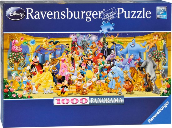 Ravensburger puzzel Panorama Disney – 1000 stukjes