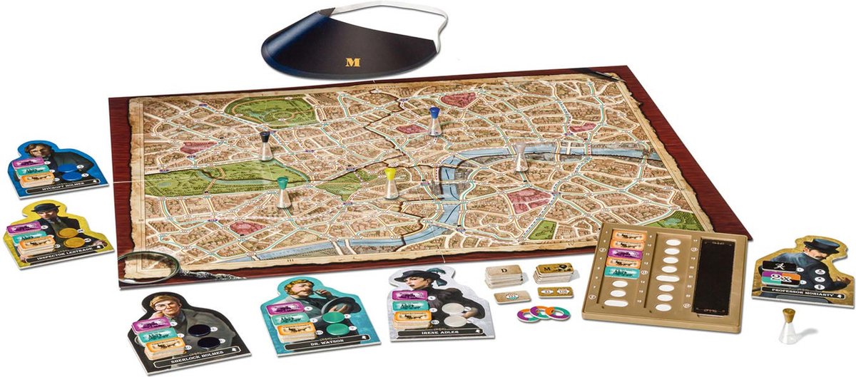 Ravensburger Scotland Yard Sherlock Holmes Editie - Bordspel — afbeelding 6