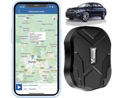 GPS Tracker 4G - Magneet 4G GPS Tracker Auto - APP Abonnementvrij - IP68 Waterdicht - RealTime Track & Trace Systeem - 5000mAh - 150 Landen + Europa Dekking - Slimme Sensoren - GPS voor Auto, Scooter, Camper, Fiets, Boot - 【SIM-kaart vereist】