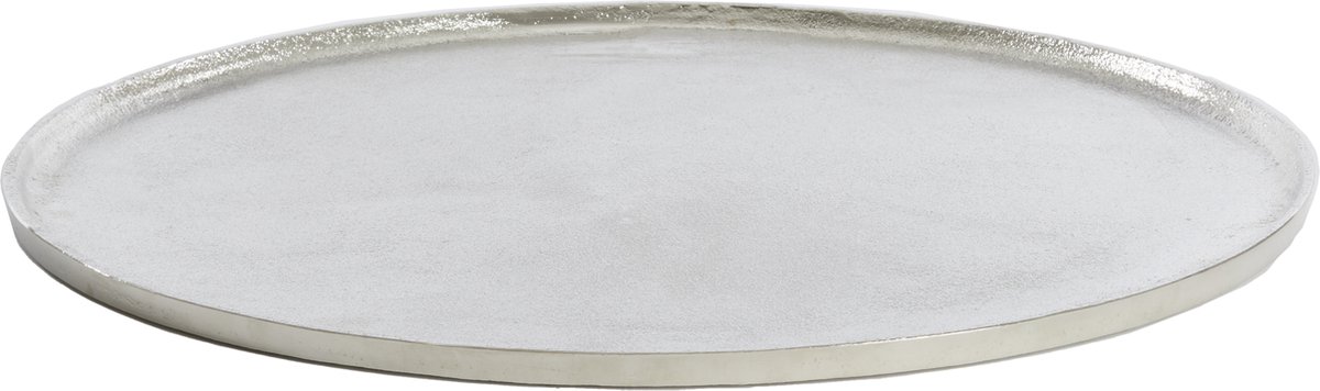 Schaal MAES - Ø50x1.5cm - Zilver