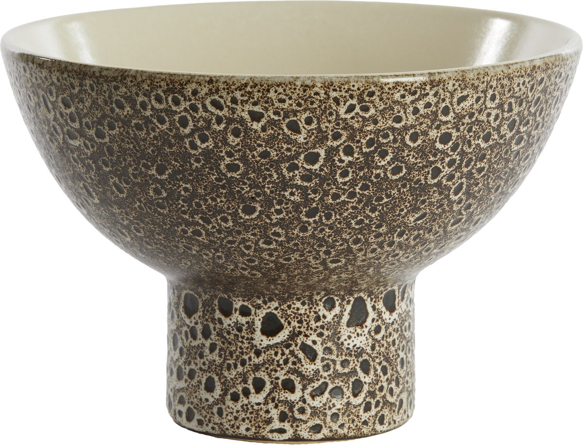 Schaal KAVALA - Ø31.5x21cm - Wit
