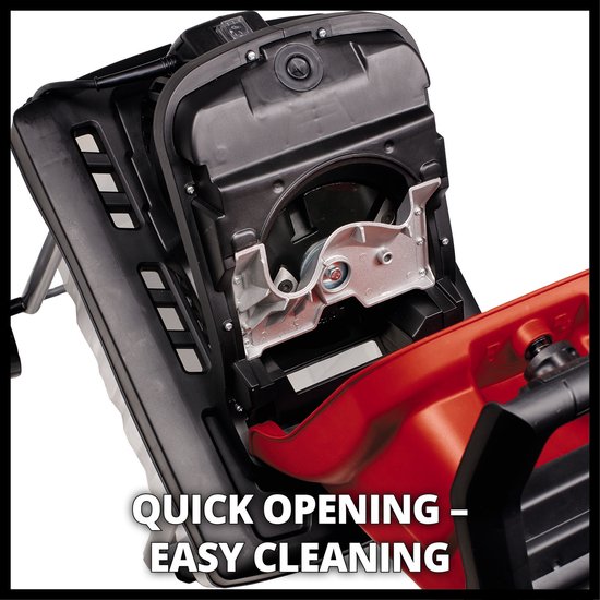 Einhell Elektrische Hakselaar GC-KS 2540 CB - 2500 W - Max. takdikte: Ø40 mm - 55 L opvangbak - 2 omkeerbare messen van speciaal staal - Incl. praktische aanduwstok van Einhell — afbeelding 3
