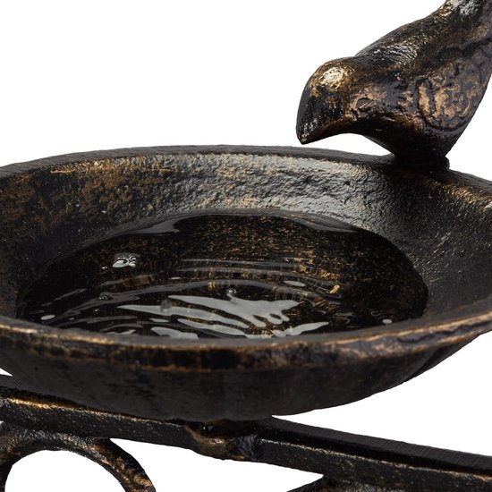Relaxdays Vogelbadje Gietijzer Muur Waterschaal Vogelbad Drinkschaal Decoratie Bronzen 550093488 Relaxdays Vogelbadje Gietijzer Muur Waterschaal Vogelbad Drinkschaal Decoratie Bronzen 550093488