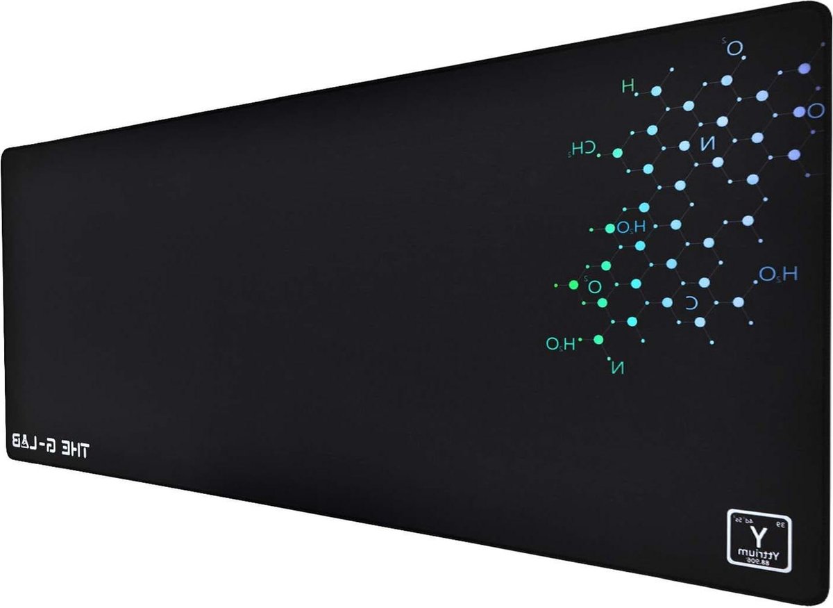 Antislip muismat XXL 900 x 400 x 4 mm voor muizen, toetsenborden en gaming-accessoires met PAD YTTRIUM