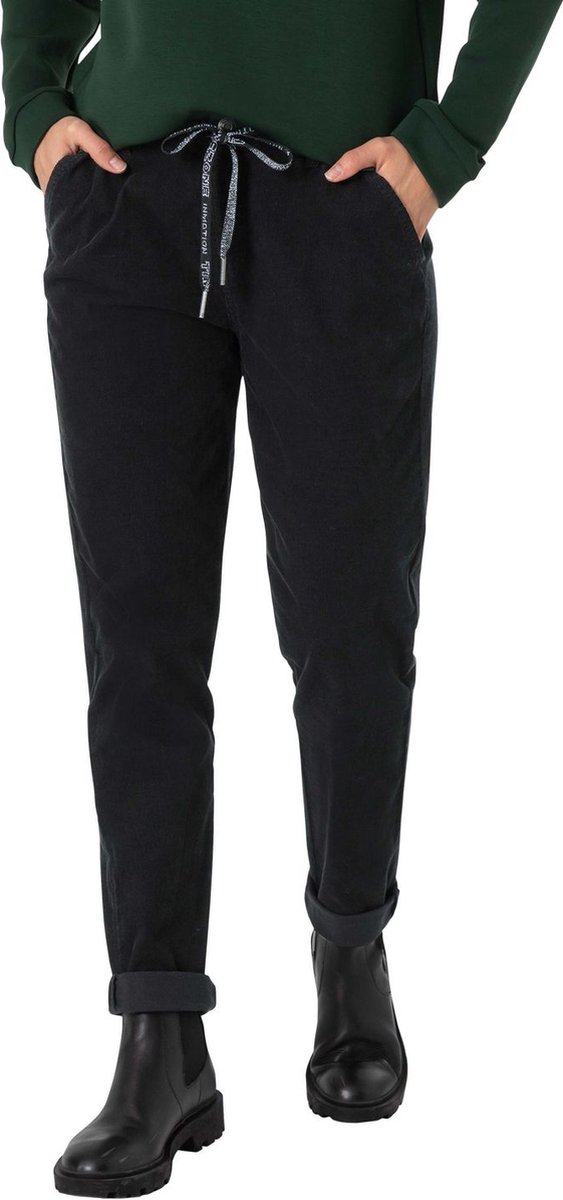 TIMEZONE Dames Chino Broek REGULAR RYLEIGHTZ 7/8 regular/straight Zwart W 28 Volwassenen