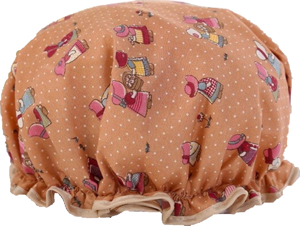 Goedkoopste Scoby - Douchemuts - Orange Shower Cap - Oranje Douchecap - Douchekapje - Douche muts - Douche cap