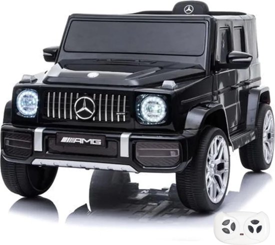 Mercedes G63 AMG - Elektrische Kinderauto - 12V - 1 tot 6 jaar - Zwart