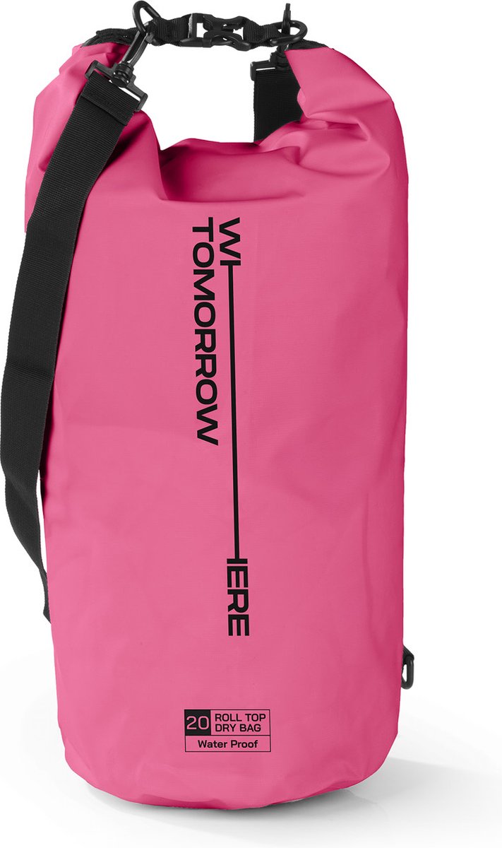 Where Tomorrow PVC dry bag Style 02 20L roze