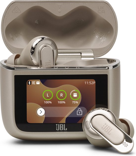 JBL Tour Pro 3 Volledig draadloze noise cancelling oordopjes met Smart Charging Case. bol