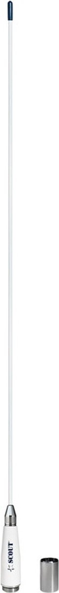 Scout Quick 4 polyester VHF Marifoon Antenne 1,0 m 3 db Quickfit