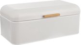 Corbeille à pain Métal Wit WHITELINE 42x24x16,5 cm - Boîte - Boîte