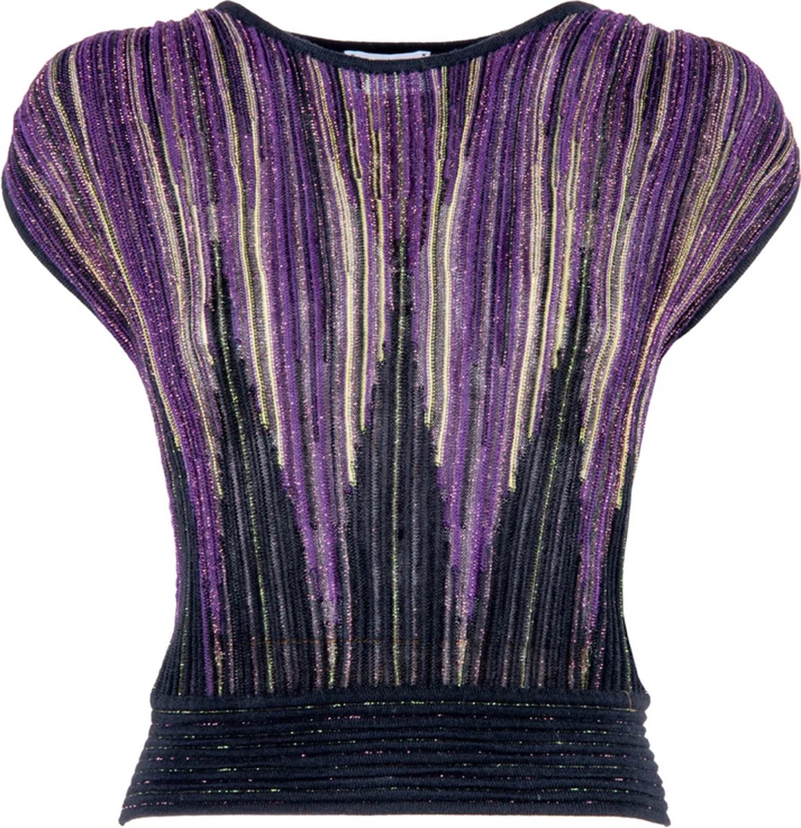 Nenette Gebreide - Top - Multicolour - M