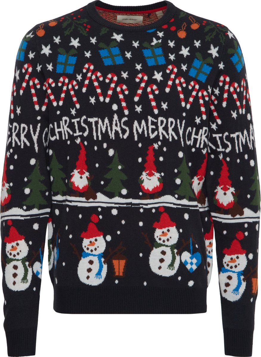 Blend He Christmas pullover Heren Trui - Maat M