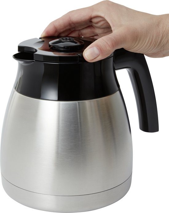 Melitta Easy Therm 6762893 1023-06 2 kannenfilterkoffiezetapparaat, kunststof zwart