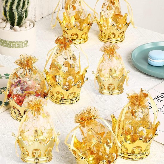 CHEPULA Papieren Zakjes Kleur, 50 Stuks Klein Geschenkzakjes