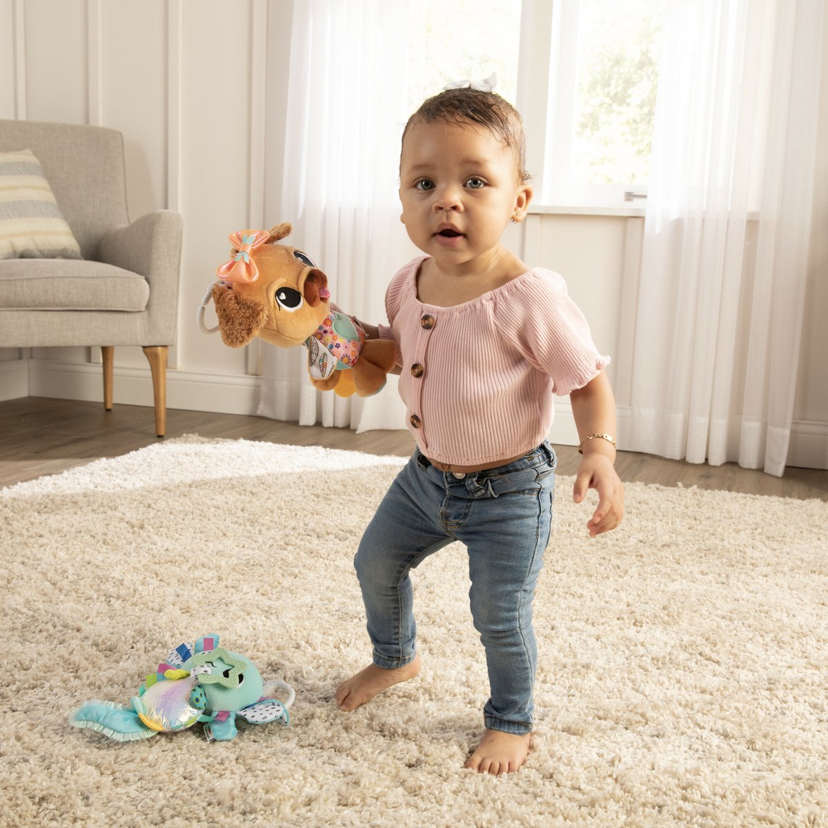 Lamaze Lovely de Hond - Educatief babyspeelgoed - Spelen en ontdekken - Knuffel — afbeelding 5